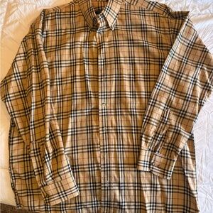 Burberry Classic Check Beige and Navy Shirt